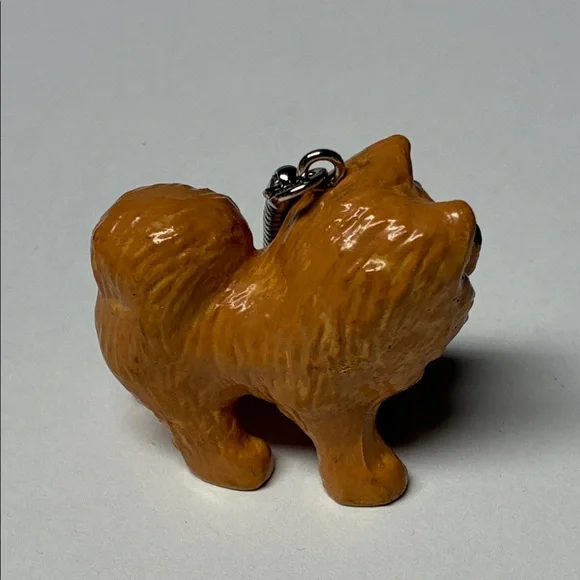 Cute Pomeranian Dog Keychain - Picture 5 of 6